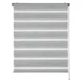 SCHÖNER WOHNEN KOLLEKTION Doppelrollo "Tilda", Format: 90 x 150 cm, anthrazit, Polyester - grau