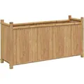 vidaXL Pflanzkübel 100x30x50 cm Bambus 366463