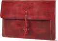 Londo Leather Macbook Pro Case leder Laptoptasche Mackbooktasche Rot NEU
