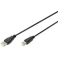 Digitus USB-A – USB-B Anschlusskabel, 1,8m