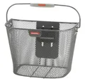 KlickFix Fahrradkorb KLICKfix Lenkerkorb anthrazit ohne Adapter 25x35x26 cm