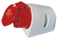 CEE-DOSE 3-16 - CEE-Steckdose, 400V, 16A, rot, Aufputz
