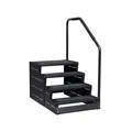 Wellis Swim Spa Treppe Einstiegstreppe mit Handlauf Einstiegshilfe für Swim Spas