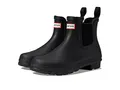 Hunter Damen Original Chelsea Dreifarbiges Logo Regenstiefel, Schwarz, 38 EU