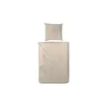 Mako-Satin Bettwäsche-Set   ¦ braun ¦ Maße (cm): B: 155 H: 1