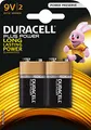 Duracell Plus Power Alkaline Batterien 9V (MN 1604) 2er Pack
