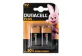 Duracell Duracell MN1604 Plus Power 9V Alkaline Batterie E-Block 6LR61 im 2er Batterie, (9,0 V)