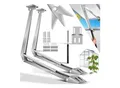 KESSER® Automatischer Fensteröffner für Gewächshaus 7,5 kg Hubkraft 45cm Öffnungshöhe stufenloser Öffnungswinkel Fensterheber automatisches Öffnen und Schließen durch Temperatursteuerung