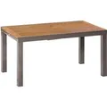 Merxx Gartentisch Santorin Rechteckig ausziehbar Braun 200 cm x 90 cm