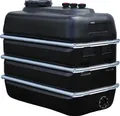 GRAF Raumspartank 2500 Liter schwarz aus lebensmittelechten PE