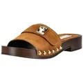 STEVE MADDEN STEVE MADDEN Pantoletten Leder Pantolette braun 37 EU
