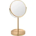 Wenko Standspiegel Alata Gold Matt, Ø 17 Cm