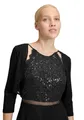 Vera Mont Damen Bolero-Jacke figurbetont Schwarz,44