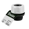 Schlauchstück von 1/2" zu Außengewinde 3/4" Schlauchanschluss Adapter