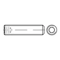 ISO 4026 Gewindestifte mit Kegelkuppe & Innensechskant A 1/A 2 M 6 x 25 rostfreiei A 1/A 2 S, 200 Stück