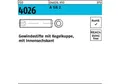 Reyher Gewindestift ISO 4026 Kegelkuppe/Innen-6-kant M 6 x 25 A 1/A 2