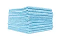 The Rag Company(10 Pack Edgeless 300 16 x 16 Mikrofasertuch, Frottee, Blau)