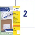 AVERY Zweckform Etiketten 3655 weiß 210,0 x 148,0 mm - 200 Stück