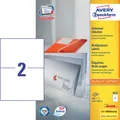 AVERY Zweckform Etiketten 3655 weiß 210,0 x 148,0 mm, 100 Blatt