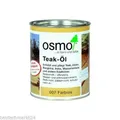 Osmo Terrassen-Öle Teak-Öl Farblos 2,5 l TOP NEUWARE