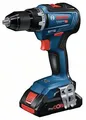Bosch GSR 18V-55 Akku-Bohrschrauber, 2x4.0 PC, GAL 18 V-40, L-Boxx (06019H5204)