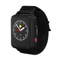 Anio5 Kinder Smartwatch mit GPS - Kinderuhr mit GPS und Anruf Funktion, Telefon Uhr, Tracker, Nachrichten, Schulmodus, SOS Funktion & GPS-Ortung, App Made in Germany, Anio 5, Schwarz