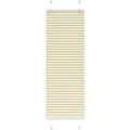 vidaXL Plissee Creme 45x100 cm Stoffbreite 44,4 cm Polyester 4015268