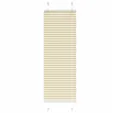 vidaXL Plissee, Plissee Creme 45x100 cm Stoffbreite 44,4 cm Polyester