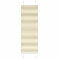 Plissee Creme 45x100 cm Stoffbreite 44,4 cm Polyester