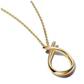 Pandora Kette mit Anhänger PANDORA ESSENCE Halskette Anhänger organisch 363316C00-50
