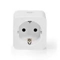 Nedis SmartLife Smart Stecker - Zigbee 3.0 - Leistungsmesser - 3680 W - Hybrid (CEE 7/7) - 0-55 °C - Android/IOS - Weiss - 1 Stück