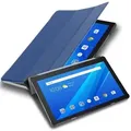 Cadorabo Hülle für Lenovo Tab M10 (10.1 Zoll) TB-X505F Tablet Hülle in Blau Schutzhülle Etui Case Tasche Cover