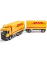 EMEK Spielzeug-Auto Spielzeugauto LKW mit Anhänger, (1er Pack)