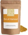 JKR Spices® 250g Ras el Hanout Gewürzmischung - Ideal für marokkanische, orientalische Gerichte - vegan - für Gemüse, Fisch, Fleisch, Couscous Gewürz | 100% natürlich ohne Zusätze