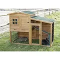 Kerbl - Kleintierstall Fortuna Stall für Kleintiere, Hasenstall mit Freilauf