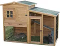 Kerbl Kleintierstall Fortuna Stall für Kleintiere, Hasenstall mit Freilauf