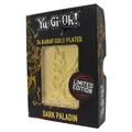 Yu-Gi-Oh! Fanattik Metal Card Metall Karte 24K Gold Plated Dark Paladin