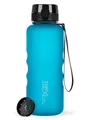 720°DGREE Trinkflasche Trinkflasche uberBottle softTouch mit Sieb sky blue 1,5l