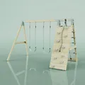 PolarPlay Klettergerüst Biene aus Holz in Grün