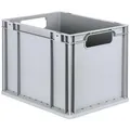 Allit Eurobox ProfiPlus EuroEco O432, grau, 28,5 Liter, offene Griffe, 40 x 30 x 32cm