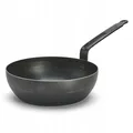 Blue Carbon Wok/Pfanne 28cm, Stahl, Hervorragende Wärmeleitung, Gas/Induktion
