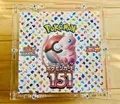 Pokémon Scarlet & Violett Booster Display 151 Box sv2a 2023 Japan OVP Acryl