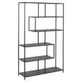 Actona Bücherregal Seaford Holzoptik Schwarz