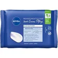 Nivea Abschminktücher Reinigungstücher 3in1 Creme Pflege, mit Provitamin B5 & Glycerin, für alle Hauttypen, 25 Stück