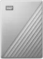 WD My Passport Ultra WDBC3C0010BSL - Festplatte - verschlüsselt - 1 TB - extern (tragbar) - USB 3.0 (USB-C Steckverbinder) - 256-Bit-AES - Silber