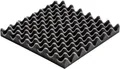 Noppenschaum anthrazit Akustikschaum Dämmung Schaumstoff Schallschutz (50 x 50 x 5 cm RG 40 Kg/m³, anthrazit)