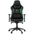 RAZER Gaming-Stuhl Tarok Pro by Zen, Ergonomisch - PU-Leder - gepolsterte 3D-Armlehnen schwarz