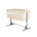 Moni Beistellbett Mystery Babywiege Schaukelfunktion 5-fach höhenverstellbar beige