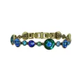 KONPLOTT Armband Donutissima blau antik Messing Bracelet Damenarmband