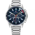 Tommy Hilfiger Mason 1791788 Blaue Herrenuhr 45 mm